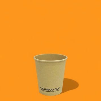 Стакан бамбуковый 185 мл, Bamboo Cup, d-73, 50 шт/уп НФ-00000245 фото