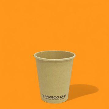 Стакан бамбуковый 270 мл Bamboo Cup, d-79, 50 шт/уп НФ-00000246 фото
