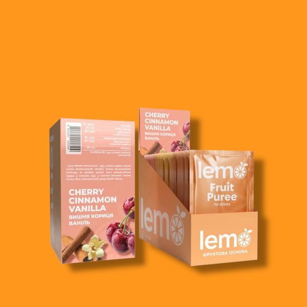 Основа Вишня з Корицею та Ваніллю LEMO, 15 шт/уп НФ-00000537 фото