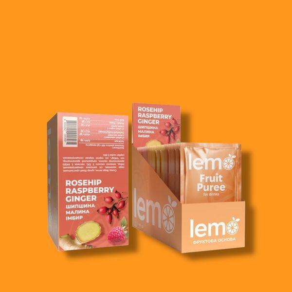 Основа Шипшина з Малиною та Імбирем LEMO, 15 шт/уп НФ-00000590 фото